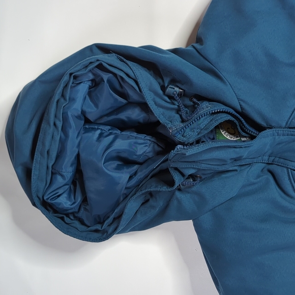 Cabelas heavy insulated winter jacket size Large blue - Picture 3 of 14